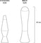 Balvi Lavalamp Paars Rode lava
