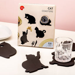 Balvi onderzetters Cat set van 4