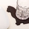 Balvi onderzetters Cat set van 4
