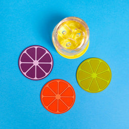 Balvi onderzetters Fruit party set van 4