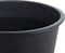BALZO - Bloempot binnenbak - Set van 3 - Zwart - Kunststof