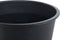 BALZO - Bloempot binnenbak - Set van 3 - Zwart - Kunststof