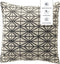Dutch Decor NISA - Outdoor Kussenhoes 45x45 cm - waterafstotend en uv-bestendig - Charcoal Gray - antraciet