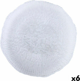 Onderbord Quid Boreal Transparant Glas Ø 32 cm (6 Stuks) (Pack 6x)