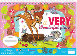 Bambi Kleurplaten met Stencil en Stickervel