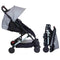 BAMBIKID Yuko City Stroller - Ultra Compact - Grijs