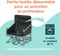 BAMBISOL - Draagbare babybooster, om te bouwen tot kinderstoel - Afneembare tablet, snel en compact opvouwbaar, draagtas