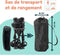 BAMBISOL - Draagbare babybooster, om te bouwen tot kinderstoel - Afneembare tablet, snel en compact opvouwbaar, draagtas