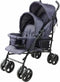 BAMBISOL dubbele wandelwagen - 6-36 maanden voor de voorstoel (max 15 kg) en 0-36 maanden (max 15 kg) voor de achterbank