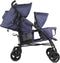 BAMBISOL dubbele wandelwagen - 6-36 maanden voor de voorstoel (max 15 kg) en 0-36 maanden (max 15 kg) voor de achterbank
