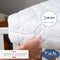 Bamboe Babymatras - 60x120x10 cm - Zachte viscose - Verwijderbaar - Geen chemische behandeling