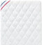 Bamboe Babymatras - 70x140x10 cm - Zachte viscose - Afneembare hoes - Zonder chemische behandeling
