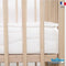 Bamboe babymatras - YOOPIDOO - 60x120 cm - Zachte en absorberende viscose - Omkeerbaar - Afneembare hoes