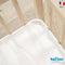 Bamboe babymatras - YOOPIDOO - 60x120 cm - Zachte en absorberende viscose - Omkeerbaar - Afneembare hoes