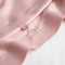 Bamboe dekbedovertrekset roze 200x220 cm