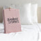 Bamboe dekbedovertrekset roze 200x220 cm