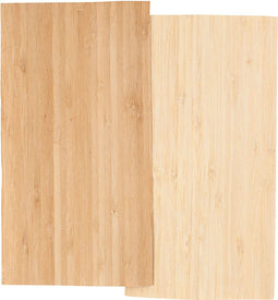 Bamboe fineer, vel 12x22 cm, dikte 0,75 mm, , 2vellen