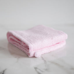Bamboe haarhanddoek roze