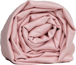 Bamboe hoeslaken | Roze | Bamboo Stories | 90x200 cm