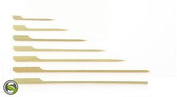 Biodore - Bamboe prikker / bbq pen 18cm + oor 250 stuks
