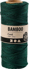 Bamboekoord, dikte 1 mm, 65 m, groen