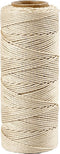 Bamboekoord, dikte 1 mm, 65 m, off-white