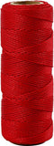 Bamboekoord, dikte 1 mm, 65 m, rood