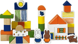 Bambolino Toys - Nijntje speelgoed - Blokkenton met 50 houten blokjes