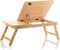 Bamboo Folding Side Table Lapwood InnovaGoods