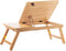 Bamboo Folding Side Table Lapwood InnovaGoods