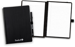 Bambook Classic uitwisbaar notitieboek Original - A5 - Gelinieerde pagina's - Duurzaam, herbruikbaar whiteboard schrift - Met 1 gratis stift