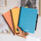 Bambook Colourful uitwisbaar notitieboek - Donkerblauw (Navy) - A5 - Gelinieerde pagina's - Duurzaam, herbruikbaar whiteboard schrift - Met 1 gratis stift