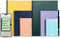 Bambook Colourful uitwisbaar notitieboek - Donkerblauw (Navy) - A5 - Gelinieerde pagina's - Duurzaam, herbruikbaar whiteboard schrift - Met 1 gratis stift