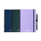 Bambook Colourful uitwisbaar notitieboek - Donkergroen (Forest) - A5 - Gelinieerde pagina's - Duurzaam, herbruikbaar whiteboard schrift - Met 1 gratis stift
