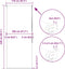 vidaXL - Doucherolgordijn - 110x240 - cm - stofbreedte - 106 - cm