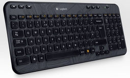 Logitech K360 - Draadloos Toetsenbord - 2,4 GHz Unifying-verbinding - Zwart