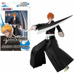 Bandai - Anime Heroes - Bleach - Anime Heroes Figuur 17 cm - Kurosaki Ichigo - 36971 Veelkleurig