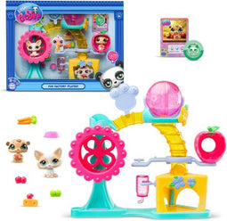 Bandai: Littlest Pet Shop - Fun Time Speelsetfiguur - Roze