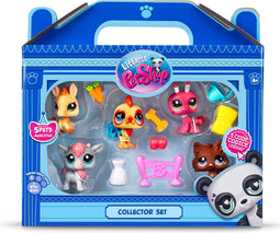 Bandai -LITTLEST PETSHOP - pack of 5 pets - boerderij