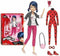 Bandai Miraculous Lady Bug Marinette luxe pop 26 cm met twee outfits en accesoires hoge kwaliteit