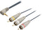Bandridge - 3.5 mm Jack naar Composiet Kabel - 2 m - Zwart