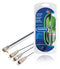 Bandridge - 3.5 mm Jack naar Composiet Kabel - 2 m - Zwart