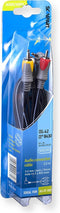 Bandridge - 3.5 mm Jack naar Composiet Kabel - 2 m - Zwart