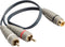 Bandridge - Bandridge BAL4600 Subwooferkabel 2x Rca Male - Rca Female 0.20 M Blauw - 30 Dagen Niet Goed Geld Terug