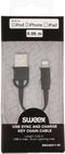 Bandridge - Bandridge BBM39300B01 Data En Oplaadkabel Apple Lightning - A Male 0.10 M Zwart - 30 Dagen Niet Goed Geld Terug