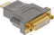 Bandridge BVP100 High Speed Hdmi Adapter Hdmi-connector - Dvi-d 24+1-pins Female Grijs