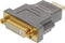 Bandridge BVP100 High Speed Hdmi Adapter Hdmi-connector - Dvi-d 24+1-pins Female Grijs
