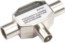 Bandridge radio splitter met 2 uitgangen / 5-1000 MHz