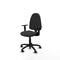Piqueras y Crespo B1D01RF - Bureaustoel - Verstelbare hoogte met armleuning - Donker grijs