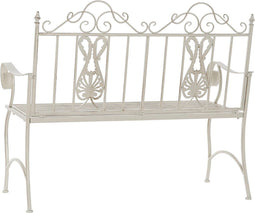 Bank DKD Home Decor Wit 118 x 53 x 98 cm